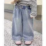 【aimoha KIDS】ワイドデニムパンツ | aimoha kids | 詳細画像3