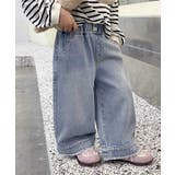 【aimoha KIDS】ワイドデニムパンツ | aimoha kids | 詳細画像5