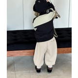 【aimoha-KIDS-】サルエルスウェットパンツ | aimoha kids | 詳細画像3
