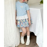 【aimoha-KIDS-】フラワーガーデン フレアショートパンツ (SS) | aimoha kids | 詳細画像6