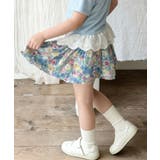 【aimoha-KIDS-】フラワーガーデン フレアショートパンツ (SS) | aimoha kids | 詳細画像13