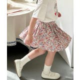【aimoha-KIDS-】フラワーガーデン フレアショートパンツ (SS) | aimoha kids | 詳細画像16