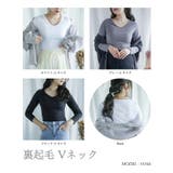 裏起毛ヒートカットソー タートルネック ラウンドネック | aimoha | 詳細画像3