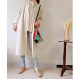 ベージュ | ロングガウン ロングカーディガン アウター | aimoha