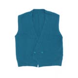 Vネックニットジャカードベスト 韓国ファッション ツイードジャケット | aimoha | 詳細画像22