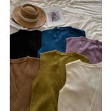 Vネックニットジャカードベスト 韓国ファッション ツイードジャケット | aimoha | 詳細画像8