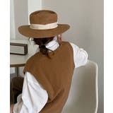 Vネックニットジャカードベスト 韓国ファッション ツイードジャケット | aimoha | 詳細画像18