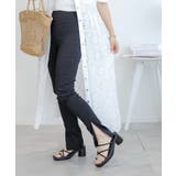 ブラック | aimoha ハイウエスト ストレッチ美脚スキニーレギンスパンツ | aimoha