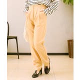 aimohaoオリジナル ハイウエストタック入りストレッチパンツ | aimoha | 詳細画像2
