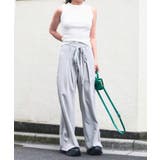 aimohaオリジナル2WAYタック入りハイウエストワイド | aimoha | 詳細画像3