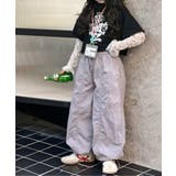 パープル | 【Aimoha KIDS】カジュアルバルーンキッズパンツ | aimoha kids