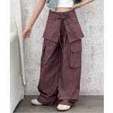 レッド | 【Aimoha KIDS】レイヤード風ポケットパンツ | aimoha kids