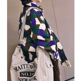 【aimoha KIDS】キッズ幾何学柄シャツ | aimoha kids | 詳細画像2