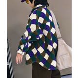 【aimoha KIDS】キッズ幾何学柄シャツ | aimoha kids | 詳細画像5