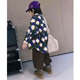 【aimoha KIDS】キッズ幾何学柄シャツ | aimoha kids | 詳細画像6