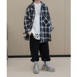 【aimoha KIDS】カジュアルプリントロングスリーブTシャツ | aimoha kids | 詳細画像1