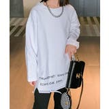 【aimoha KIDS】ヴィンテージカジュアルダメージロングTシャツ | aimoha kids | 詳細画像4