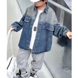 【aimoha KIDS】デニムキッズシャツ | aimoha kids | 詳細画像5
