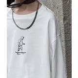 【aimoha KIDS】シンプルミニプリントロングスリーブTシャツ | aimoha kids | 詳細画像5