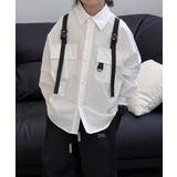 ホワイト | 【aimoha KIDS】クラシックデザインキッズ長袖シャツ | aimoha kids
