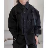 ブラック | 【aimoha KIDS】クラシックデザインキッズ長袖シャツ | aimoha kids