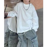 【aimoha KIDS】シンプルカジュアルロングスリーブキッズTシャツ | aimoha kids | 詳細画像5