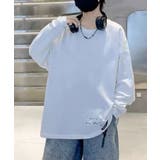 【aimoha KIDS】カジュアルロングスリーブロゴTシャツ | aimoha kids | 詳細画像2