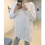 【aimoha KIDS】カットロング長袖Tシャツ | aimoha kids | 詳細画像4