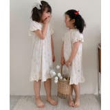 【aimoha-KIDS-】フラワープリントルームワンピース | aimoha kids | 詳細画像10