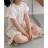 【aimoha-KIDS-】フラワープリントルームワンピース | aimoha kids | 詳細画像2