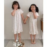 【aimoha-KIDS-】フラワープリントルームワンピース | aimoha kids | 詳細画像8