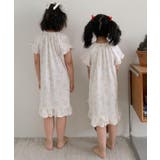 【aimoha-KIDS-】フラワープリントルームワンピース | aimoha kids | 詳細画像9
