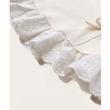 【aimoha-KIDS-】リボン付き裾フリルトップス | aimoha kids | 詳細画像4