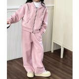 ピンク | 【aimoha KIDS】スウェットパーカーセットアップ | aimoha kids
