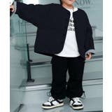 【aimoha KIDS】ノーカラーカジュアルジャケット | aimoha kids | 詳細画像6