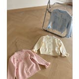 【aimoha-KIDS-】キャンディースリーブリボンカーディガン | aimoha kids | 詳細画像4