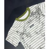 グリーン | 【aimoha KIDS】カジュアルプリントTシャツ21type | aimoha kids