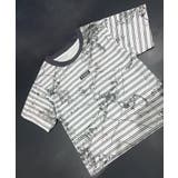 グレー | 【aimoha KIDS】カジュアルプリントTシャツ21type | aimoha kids
