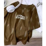 カーキ1 | 【aimoha KIDS】カジュアルプリントTシャツ21type | aimoha kids