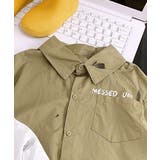 【aimoha KIDS】デザインプリントキッズシャツ | aimoha kids | 詳細画像12 
