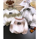 【aimoha KIDS】刺繍ペイントスウェット | aimoha kids | 詳細画像1