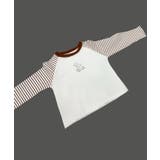 ブラウン2 | 【Aimoha KIDS】キッズデザイン長袖Tシャツ | aimoha kids