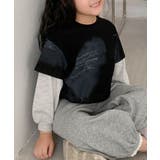 【aimoha KIDS】キッズレイヤードロゴトップス | aimoha kids | 詳細画像10