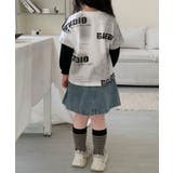 【aimoha KIDS】キッズレイヤードロゴトップス | aimoha kids | 詳細画像12