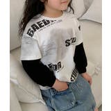 【aimoha KIDS】キッズレイヤードロゴトップス | aimoha kids | 詳細画像14