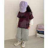 【aimoha KIDS】キッズレイヤードロゴトップス | aimoha kids | 詳細画像19