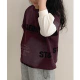 【aimoha KIDS】キッズレイヤードロゴトップス | aimoha kids | 詳細画像21