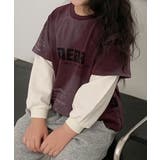 【aimoha KIDS】キッズレイヤードロゴトップス | aimoha kids | 詳細画像22