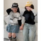 【aimoha KIDS】キッズレイヤードロゴトップス | aimoha kids | 詳細画像24