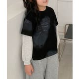 【aimoha KIDS】キッズレイヤードロゴトップス | aimoha kids | 詳細画像8